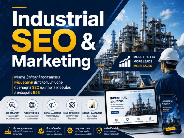 วางระบบรับทำ SEO สำหรับโรงงาน